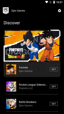 Epic Games android App screenshot 9