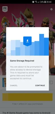 Epic Games android App screenshot 20