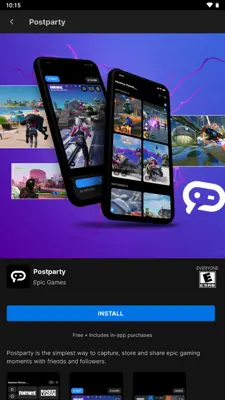 Epic Games android App screenshot 3